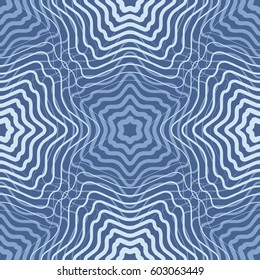 Seamless pattern.  Colorful fishnet pattern of fine lines.