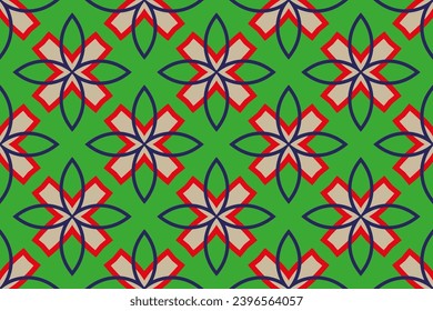 seamless pattern with colorful  flowers .Modern stylish texture . Simple graphic design. 