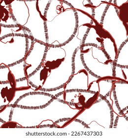 seamless pattern. colorful geometric seamless pattern. abstract textile products print pattern
