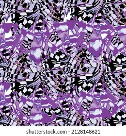 nahtloses Muster. farbiges geometrisches nahtloses Muster. bunter Schmetterlingsmuster.  Druckmuster von Textilerzeugnissen
