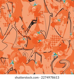 seamless pattern. colorful geometric seamless pattern. For tablecloths, clothes, shirts, dresses, paper, bedding, blankets, quilts, and other textile products print pattern
