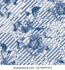 nahtloses Muster. farbiges geometrisches nahtloses Muster. Für Tischdecken, Kleidung, Hemden, Kleider, Papier, Bettwäsche, Decken, Bettdecken und andere Stoffmuster