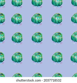 Seamless pattern with colorful hand-drawn pumpkins, background for halloween, harvest festival. Vector graphics. Print for textiles.