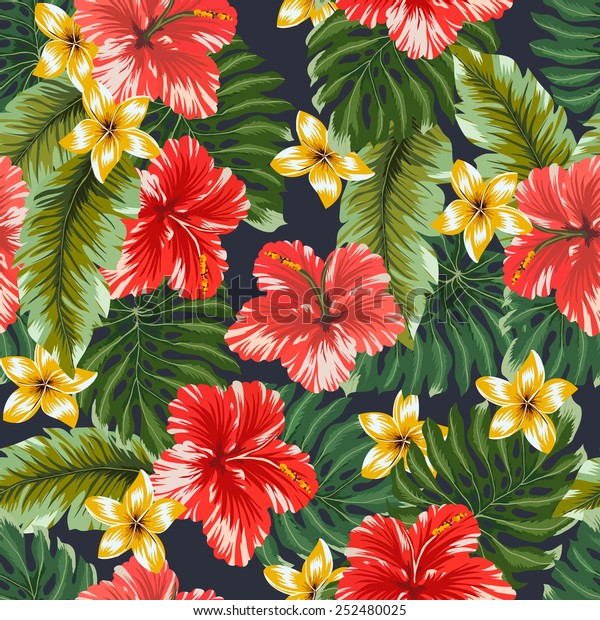 Suchen Sie Nach Nahtloses Muster Farbige Hawaiianische Blumen Auf Stockbildern In Hd Und Millionen Weiteren Lizenzfreien Stockfotos Illustrationen Und Vektorgrafiken In Der Shutterstock Kollektion Jeden Tag Werden Tausende Neue Hochwertige Bilder