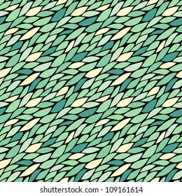 Seamless pattern with colorful leaves. abstract background
