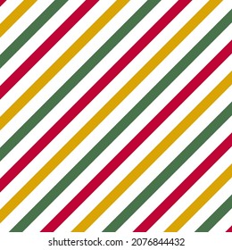 Seamless pattern with colorful oblique stripes. Cute and childish design for fabric, textile, wallpaper, bedding, swaddles, toys or gender-neutral apparel. 