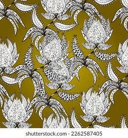 seamless pattern with colorful paisley, pleasant flowers and decorative elements. seamless background. vector illustration for print on fabric, textiles, wallpaper. Vintage retro style. 