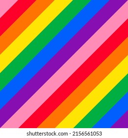 Seamless pattern colorful rainbow background. Vector.