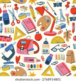 Seamless pattern and colorful