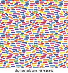 Seamless pattern with colorful spots