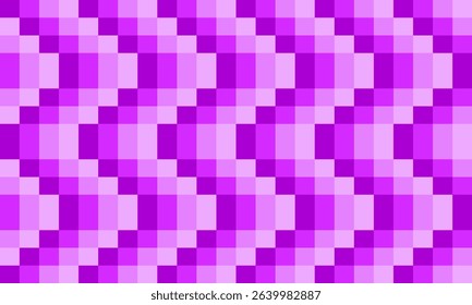 seamless pattern with colorful squares, purple stair, vertical wave of rectangular block repeat pattern, replete image, design for fabric printing, patter print, square