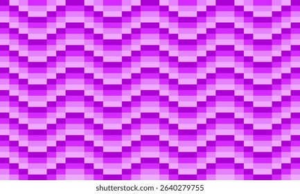 seamless pattern with colorful squares, purple stair, horizontal wave of rectangular block repeat pattern, replete image, design for fabric printing, patter print, square