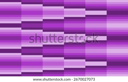 seamless pattern with colorful squares, purple stair, vertical wave of rectangular block repeat pattern, replete image, design for fabric printing, patter print, square