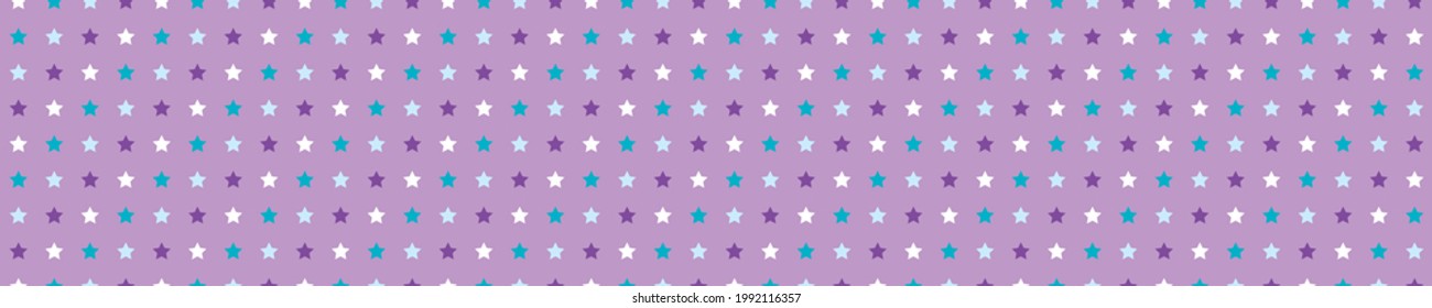 Patrón sin foco con estrellas coloridas