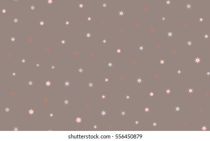 Seamless pattern of colorful stars.