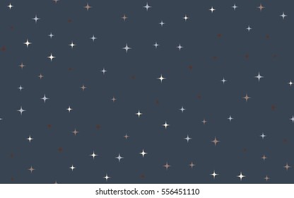 Seamless pattern of colorful stars.