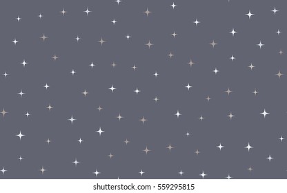 Seamless pattern of colorful stars.
