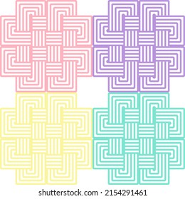 Seamless Pattern: colorful pattern textile decoration background wallpaper