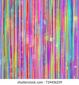 Seamless pattern. Colorful texture from vertical lines and blots. Abstract vector background for web page, banners, fabric, home decor, wrapping 