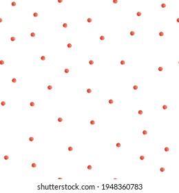 Patrón sin foco con verduras coloridas. Diseño de ilustraciones vectoriales dibujadas a mano. Comida orgánica natural, tomates de cerezo. Papel de escritorio y diseño de tela. 