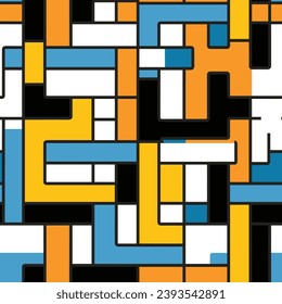 Seamless pattern colorful with wave line for trendy textile, fabric, wrapping for web, poster, textile, print and other design.