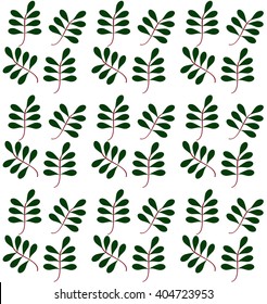 seamless pattern colorfull large leaves