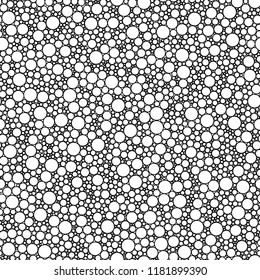 Seamless pattern for coloring book. Doodle, vector, zentangle, tribal design element. Pattern for coloring book.