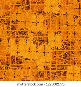 Seamless pattern. Colors of the autumn landscape. Editing is available.