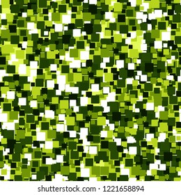 Seamless pattern. Colors of fresh foliage. Camouflage. Editable.