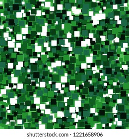 Seamless pattern. Colors of fresh foliage. Camouflage. Editable.