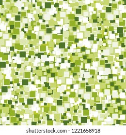 Seamless pattern. Colors of fresh foliage. Camouflage. Editable.