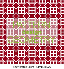 seamless pattern in colors with geometric elements. Pattern in hipster style. Pattern is suitable for posters, postcards, fabric or wrapping paper