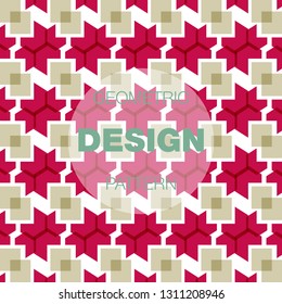 seamless pattern in colors with geometric elements. Pattern in hipster style. Pattern is suitable for posters, postcards, fabric or wrapping paper