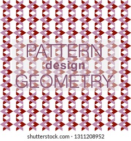 seamless pattern in colors with geometric elements. Pattern in hipster style. Pattern is suitable for posters, postcards, fabric or wrapping paper