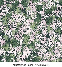 Seamless pattern. The colors of spring. Editing is available.