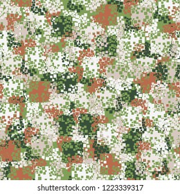 Seamless pattern. The colors of spring. Editing is available.