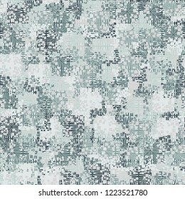 Seamless pattern. The colors of spring. Square flowers. Editing is available.