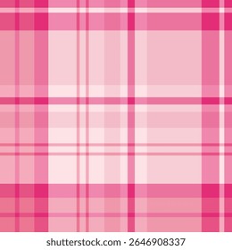 Seamless pattern in comfortable bright pink for plaid, fabric, textile, clothes, tablecloth and other things. Vector image.