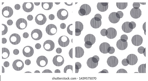 Seamless pattern composed of geometric patterns