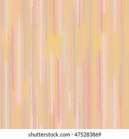Seamless pattern composed of hand drawn naturalistic brush strokes