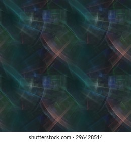 Seamless pattern. Composition of abstract radial grid and lights as a concept metaphor for technology, science and entertainment