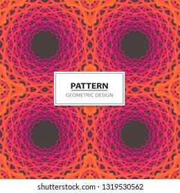 Seamless pattern for concept design. Isolated vector illustration. Seamless fabric texture print. Abstract concept graphic element. Vector science abstract. Wrapping paper