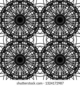 Seamless pattern for concept design. Isolated vector illustration. Seamless fabric texture print. Abstract concept graphic element. Vector science abstract. Wrapping paper.