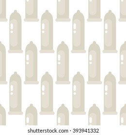 seamless pattern. condom. vector illustration