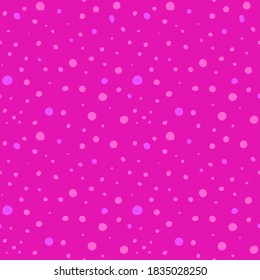 seamless pattern of confetti vector, purple, pink, seamless pattern, hand drawn asymmetric dots vector, trendy color, digital valentine card vector