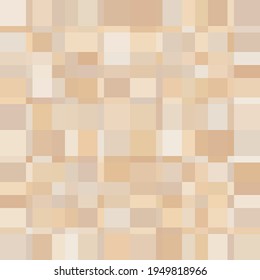 Seamless pattern consisting of beige rectangles.
