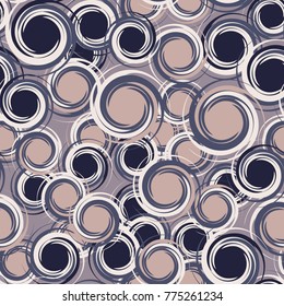 A seamless pattern consisting of colored vortexes is randomly arranged.