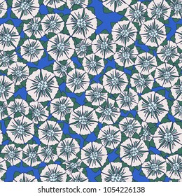 A seamless pattern consisting of randomly arranged fictitious colors.
Fashionable texture for wallpaper, fabrics and backgrounds.
