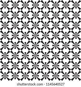 The seamless pattern consisting of simple geometrical figures.  Is suitable for packing, cards, wall-paper, texture, fabric. Vector illustrations.