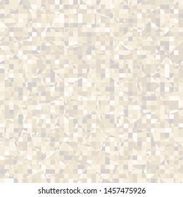 Seamless pattern consisting of small squares painted in pale golden colors. The picture shows large squares.
